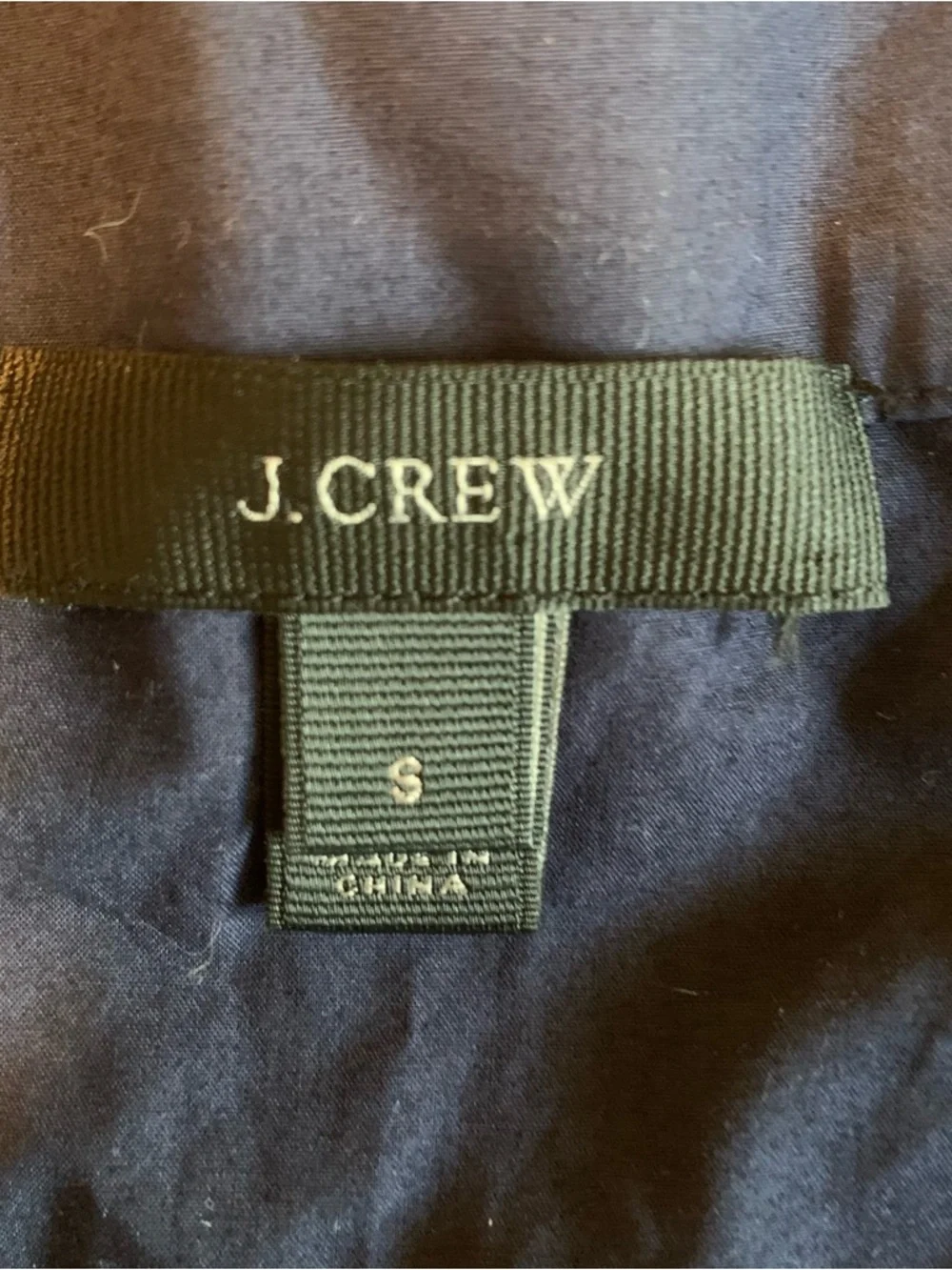 J.Crew Navy Lace-Up Shift Dress Small | Preppy Classic Work Casual Chic